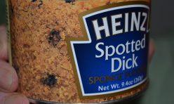 A can of Spotted Dick