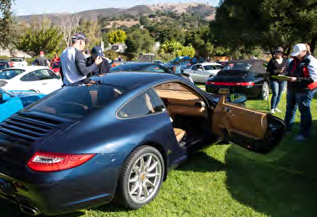 Concours Judging 911 in park